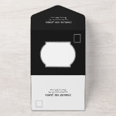 Boston Toile All in One Wedite Einladung (Außenbereich)