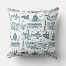 Boston Toile (Anniversary Ed.) Blau/Weiss