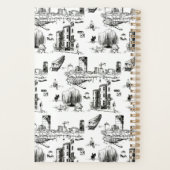 Boston Toile Planner Planer (Rückseite)