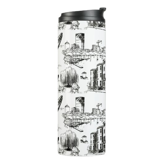 Boston Toile Thermosbecher (Nach links gedreht)
