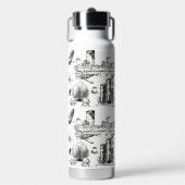 Boston Toile Trinkflasche (Vorderseite)