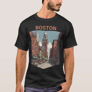 Boston Traveller - Eine tolle Geschenkidee T-Shirt