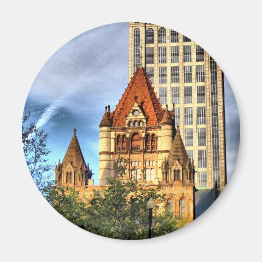 Boston Trinity Church Magnet (Vorne)
