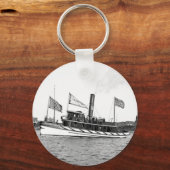 Boston Tugboat: Ende des 19. Jahrhunderts Schlüsselanhänger (Vorderseite)