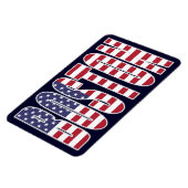 Boston U.S. Flag Premium Flexi Kühlschrankmagnet Magnet (Linke Seite)