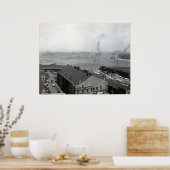 Boston-Ufergegend Poster (Küche)