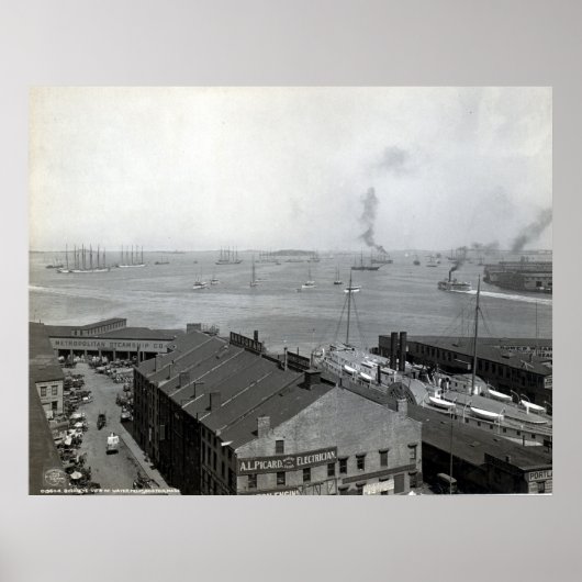 Boston-Ufergegend Poster (Vorne)