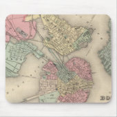 Boston und angrenzende Städte Mousepad (Vorne)