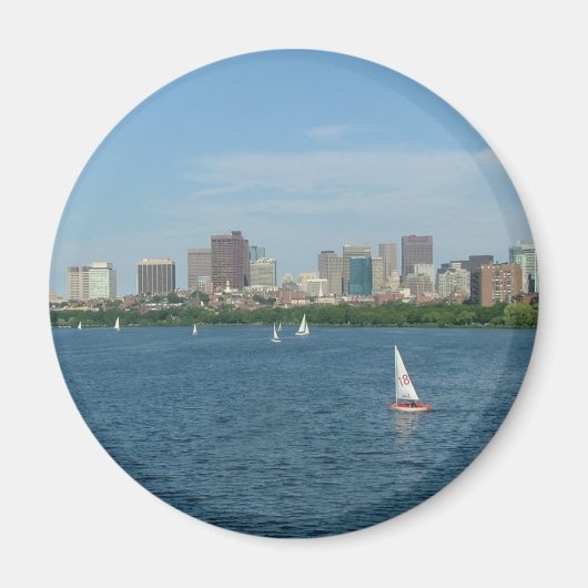 Boston und der Charles River Magnet (Vorne)