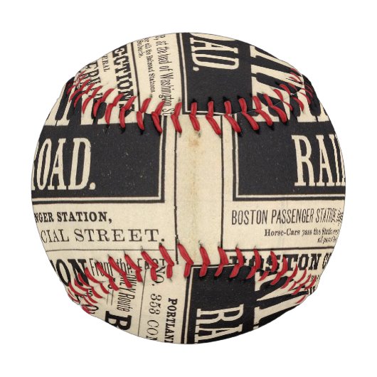 Boston und Maine Railroad Baseball (Vorderseite)