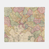 Boston und Nähe Fleecedecke (Vorderseite (Horizontal))