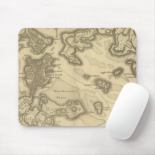 Boston und seine Umgebung Mousepad (Mit Mouse)