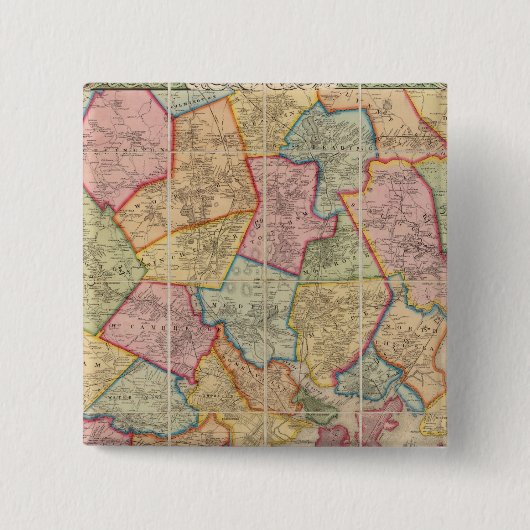 Boston und Umgebung Button (Vorderseite)