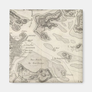 Boston und Umgebung Magnet