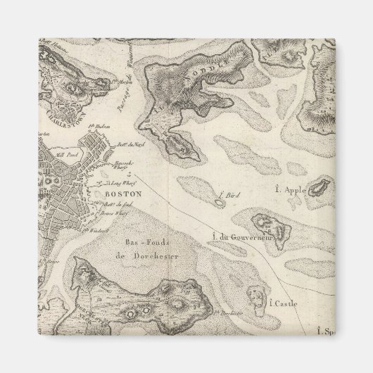 Boston und Umgebung Magnet (Vorne)