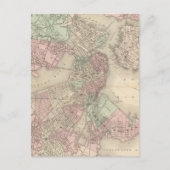 Boston und Vicinity Postkarte (Vorderseite)