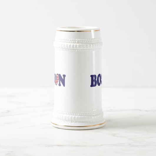 Boston USA Bierglas (Mittel)