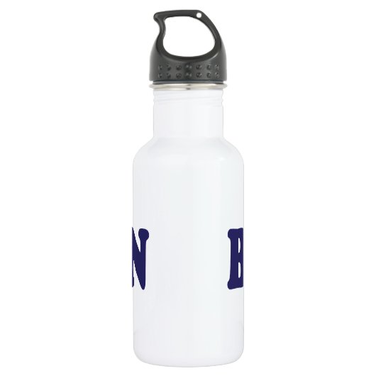 Boston USA Edelstahlflasche (Rückseite)