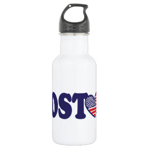 Boston USA Edelstahlflasche