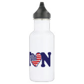 Boston USA Edelstahlflasche (Rechts)