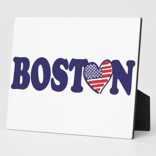 Boston USA Fotoplatte (Seite)