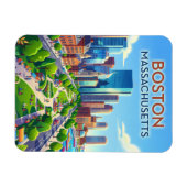 Boston USA Magnet (Horizontal)