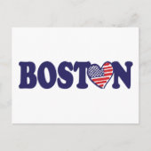 Boston USA Postkarte (Vorderseite)