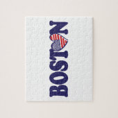 Boston USA Puzzle (Vertikal)