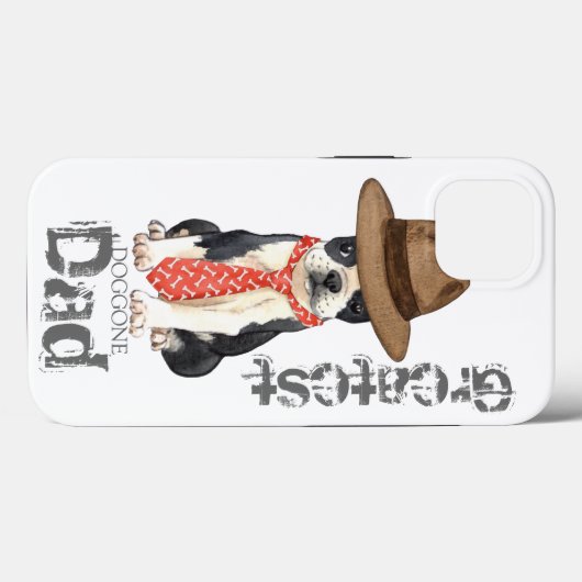 Boston-Vater Case-Mate iPhone Hülle (Rückseite (Horizontal))