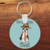 Boston-Vater Schlüsselanhänger (Vorderseite)