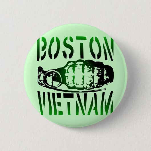 Boston Vietnam Button (Vorderseite)
