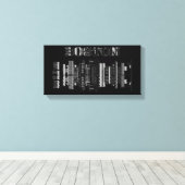 Boston Wall Art Leinwanddruck (Insitu (Holzboden))