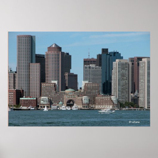 Boston Waterfront Invites Poster (Vorne)