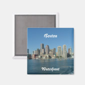 Boston Waterfront Magnet (Vorderseite/Rückseite)