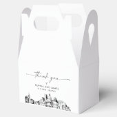 Boston Wedding Personalisiert Favor Box Geschenkschachtel (Geöffnet)