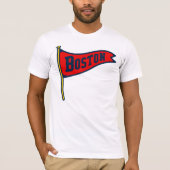 Boston-Wimpel T-Shirt (Vorderseite)