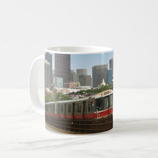 Boston-Zug Kaffeetasse (Vorderseite Links)