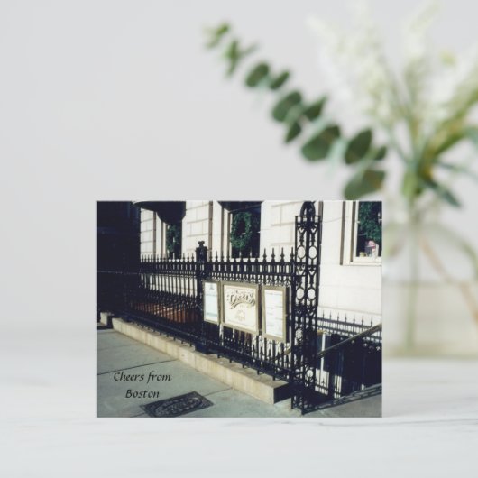 Bostoner Jubiläum Postkarte (Stehend Vorderseite)