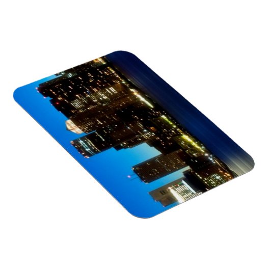 Bostoner Skyline mit dem Mond Magnet (Rechte Seite)