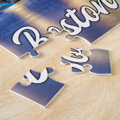 Bostoner Stadtbild, Massachusetts, Vereinigte Staa Puzzle (Seite)