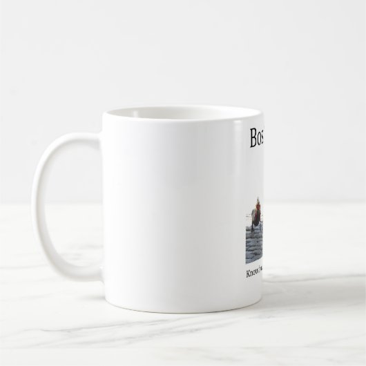 Bostonians können für Winter-Tasse ankleiden Kaffeetasse (Links)