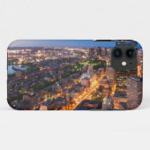Bostons Skyline an der Dämmerung Case-Mate iPhone Hülle (Rückseite (Horizontal))
