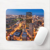 Bostons Skyline an der Dämmerung Mousepad (Mit Mouse)