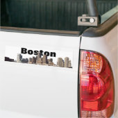 Bostonskyline-Autoaufkleber Autoaufkleber (Auf Lkw)