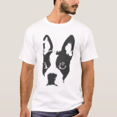 Bostonterrier T-Shirt (Vorderseite)