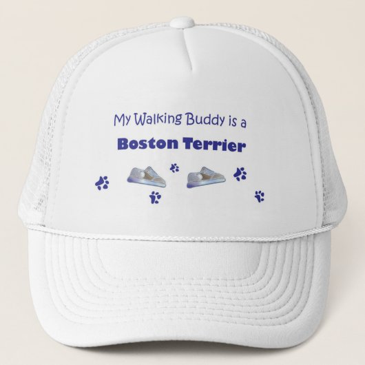 BostonTerrier Truckerkappe (Vorderseite)
