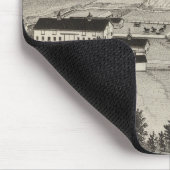 Bostwick residenceand ranch, Kinsley, Kansas Mousepad (Ecke)