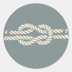 Bosun Jones' Knotenführer - Die Hexen schnappen Runder Aufkleber