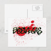 Bosvegas Postkarte (Vorne/Hinten)