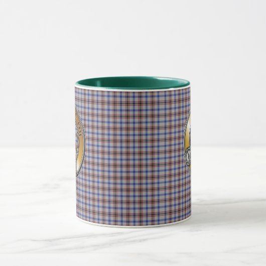 Boswell Tartan & Abzeichen Tasse (Zentrum)